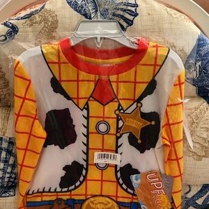 Toystory,Longsleeve,unisex,7/8,Rashguard,halloween,Pixar,NWT,Disney,Woody,